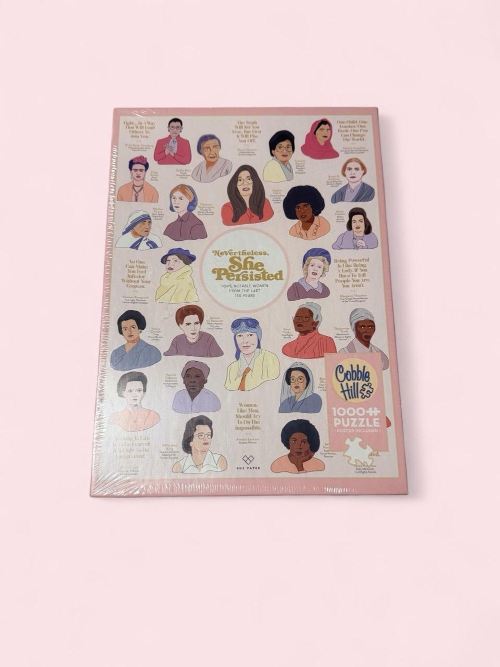 She Persisted 1000+ Piece Puzzle - Cobble Hill